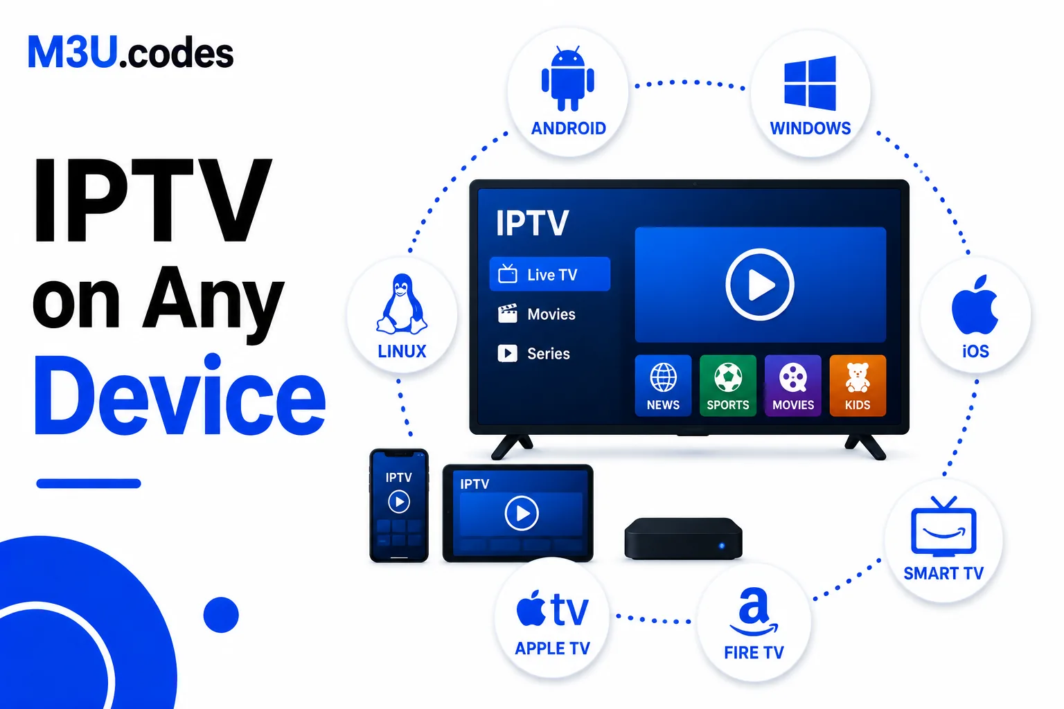 IPTV Setup Guide - Set up IPTV on Android, iOS and Windows