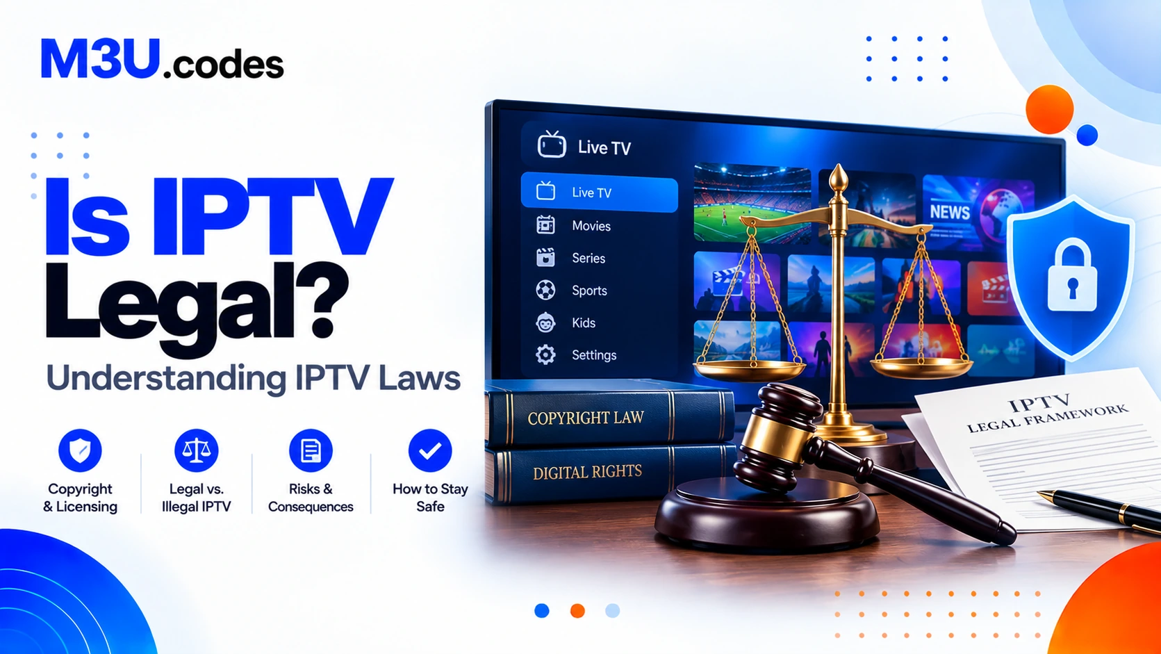 Is IPTV legal - understanding IPTV laws